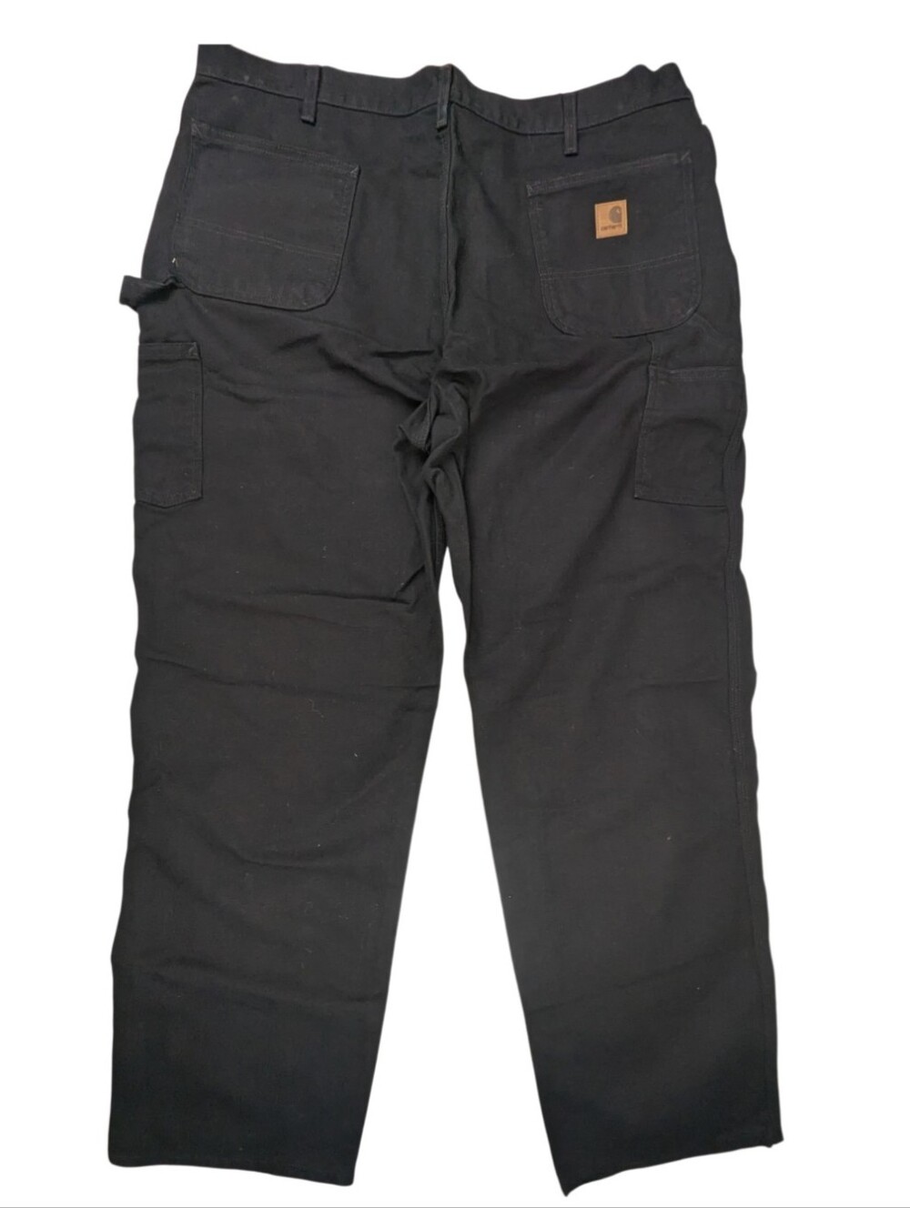 Carhartt B11 BLK Washed Duck Carpenter Work Pants Black 42x30